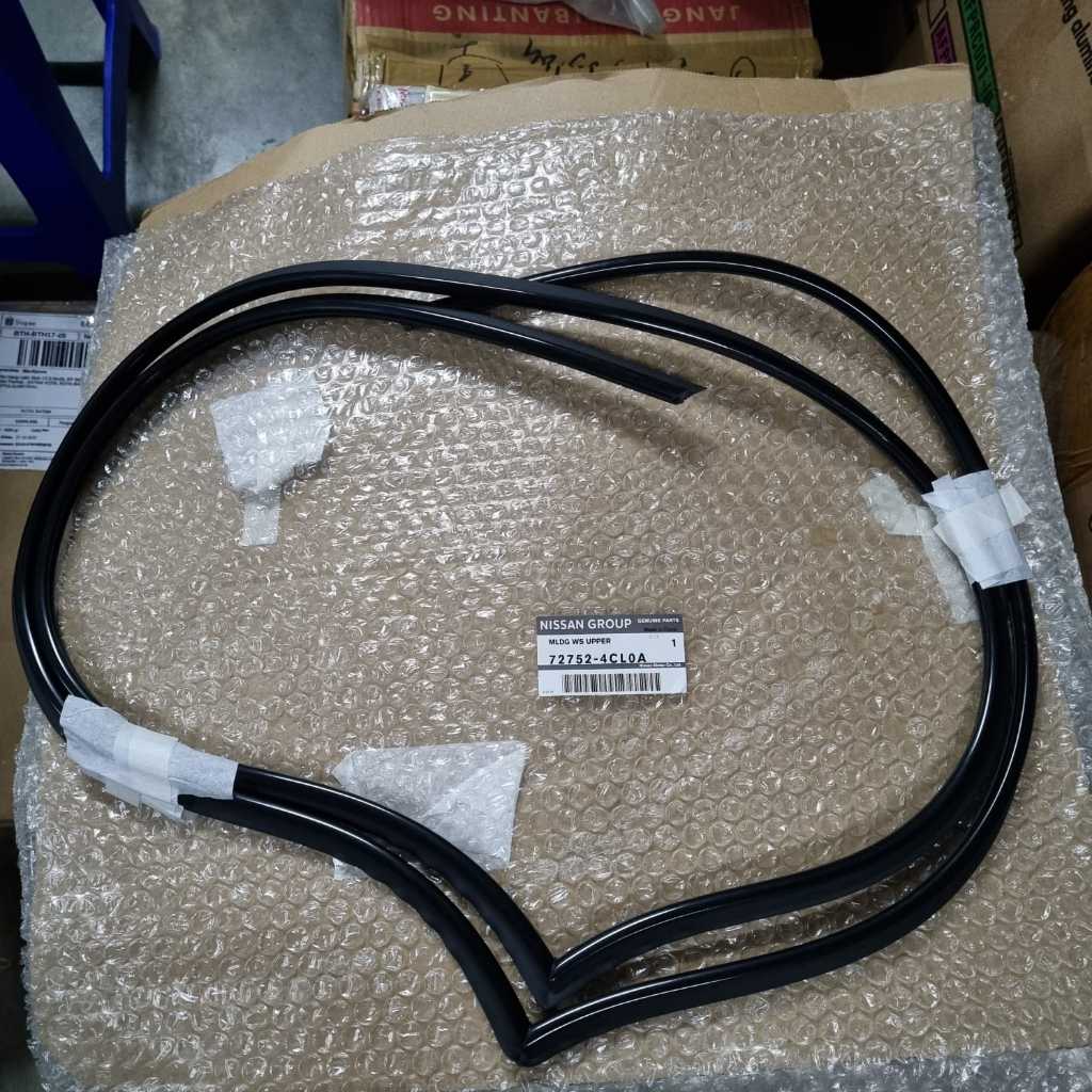 Jual KARET LIST KACA DEPAN NISSAN XTRAIL T32 72752-4CL0A ORIGINAL ...