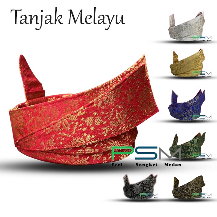 Jual Tanjak Melayu Tengkolok Destar Dewasa Dan Anak-anak Full Tenun ...