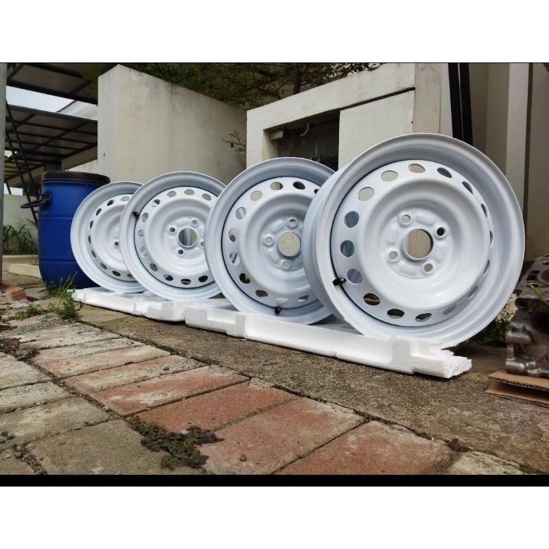 Jual Velg Original R14 PCD 100 4h + Repaint (4Pcs) Warna Bebas | Shopee ...