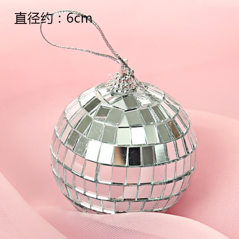 Jual Topper Disco Ball Hiasan Kue Bentuk Bola Disko Club Gantungan ...