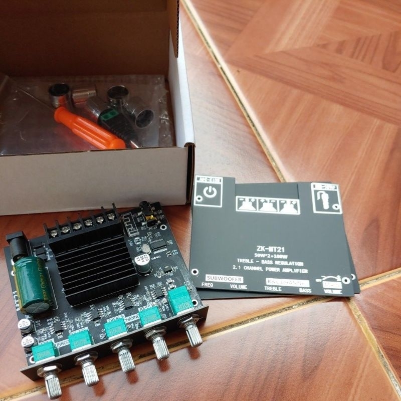 Jual ZK MT21 Modif Bass Boost Ampli Bluetooth 2.1 Subwoofer | Shopee