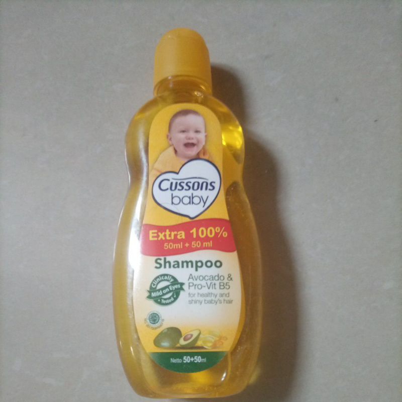 Jual [ 100 ml ] CUSSONS BABY SHAMPOO AVOCADO & PRO-VIT B5 | Shopee ...