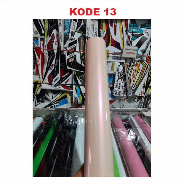 Jual Stiker Skotlet Bahan Sticker Decal Magic Candy Lembayung | Shopee ...