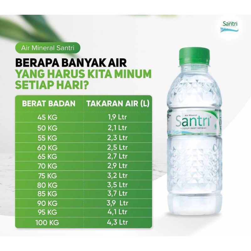 Jual Air Mineral Santri Shopee Indonesia 8353