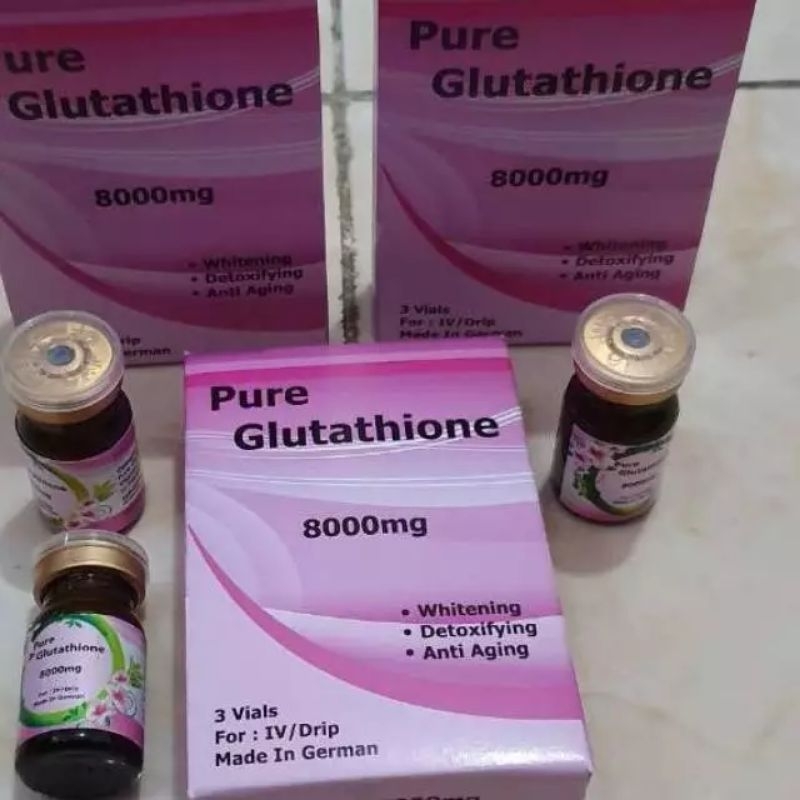Jual pure glutathione 8000mg original