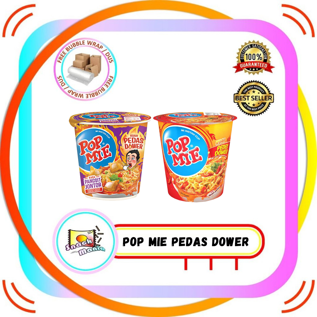 Jual Pop Mie Mi Kuah Pedas Dower Pangsit Jontor Ayam Pedas 75 Gr