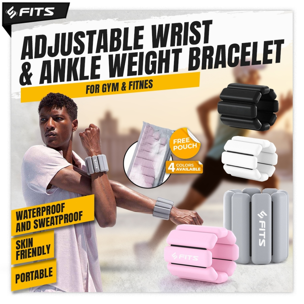 Jual SFIDN FITS Adjustable Wrist & Ankle Weight Bracelet 1KG | For Gym ...