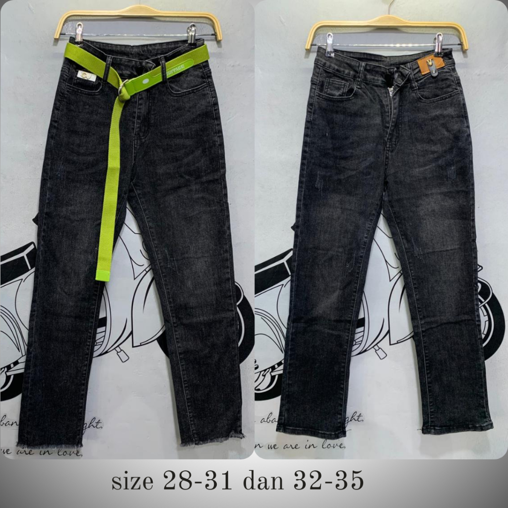 Jual Celana jeans import basic original kerent | Shopee Indonesia