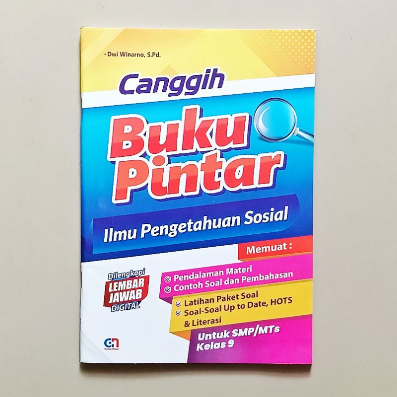 Jual CANGGIH BUKU PINTAR LATIHAN UJIAN SMP MTS 2024 | Shopee Indonesia