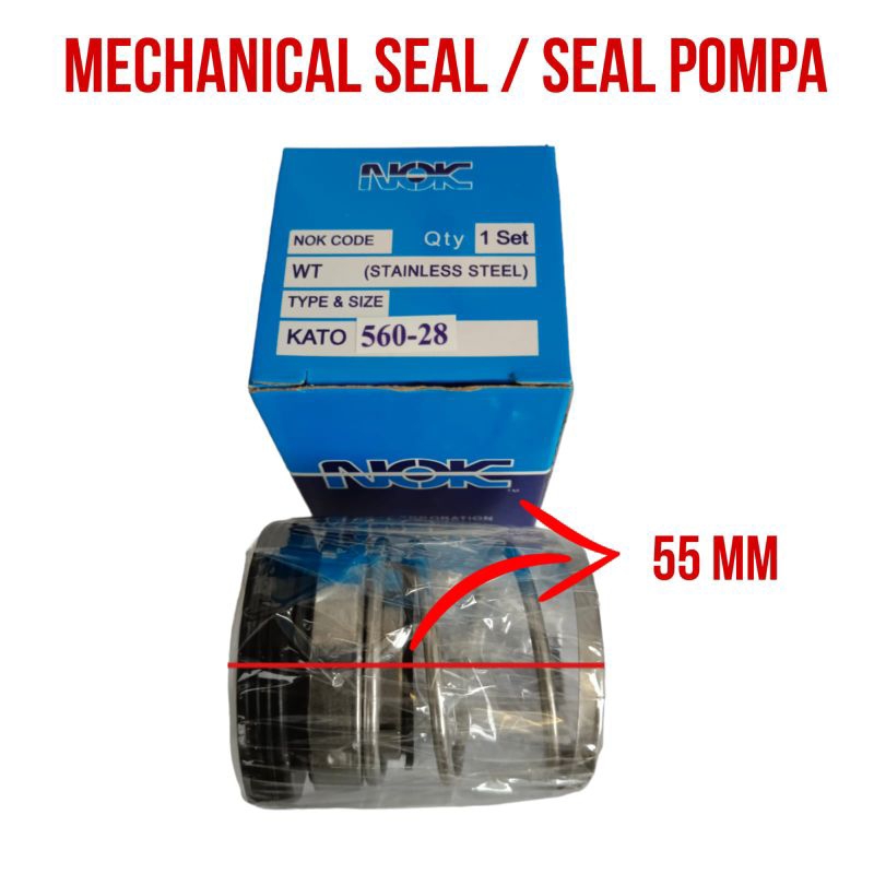 Jual NS-80/560-28mm Seal Pompa Air / mechanical seal katto - lubang as ...