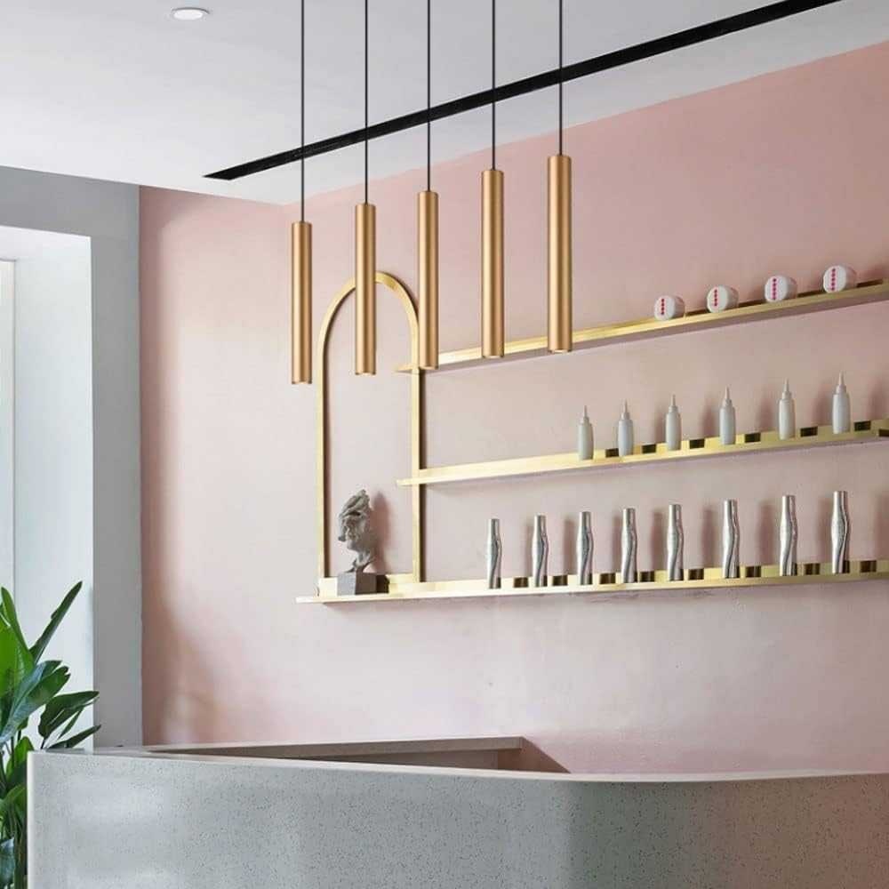 Jual Lampu Gantung MatchStick mini bar/meja bar minimalis 40cm | Shopee