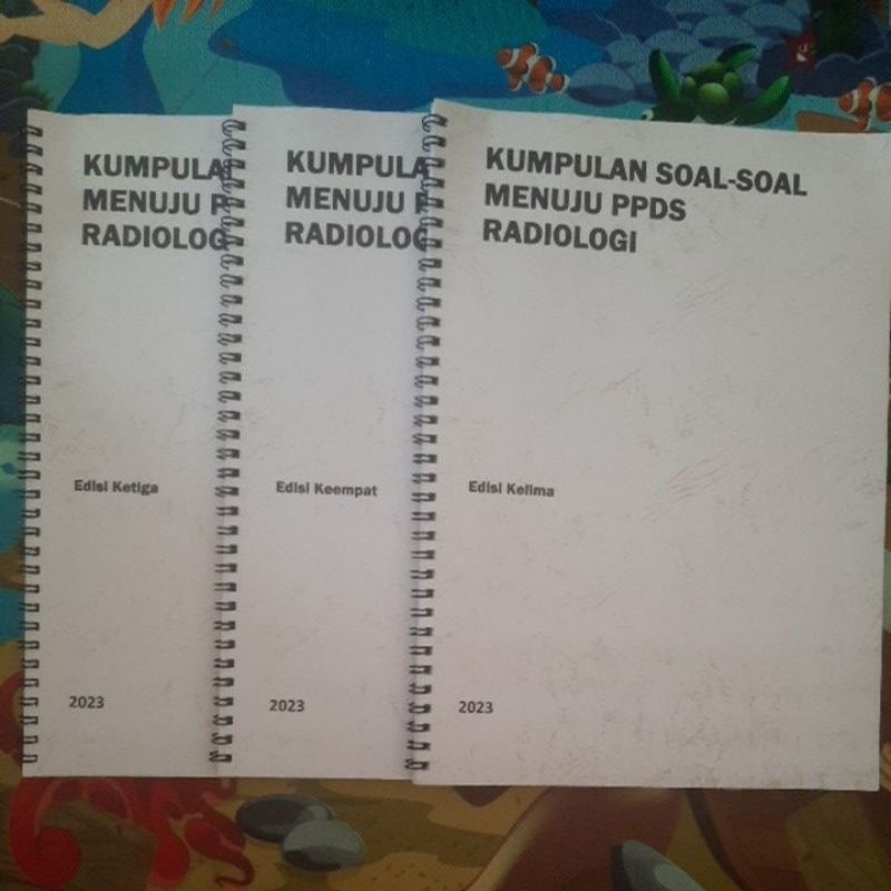 Jual PPDS Radiologi Edisi 3,4,5 Buku Kumpulan Soal-soal Menuju PPDS ...