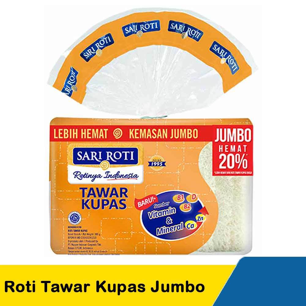 Jual Sari Roti Roti Tawar Kupas Jumbo | Shopee Indonesia