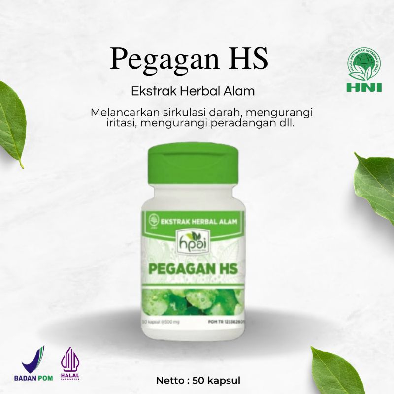 Jual Pegagan Hs Hni Hpai Originalmembantu Sirkulasi Darah Shopee Indonesia 5077