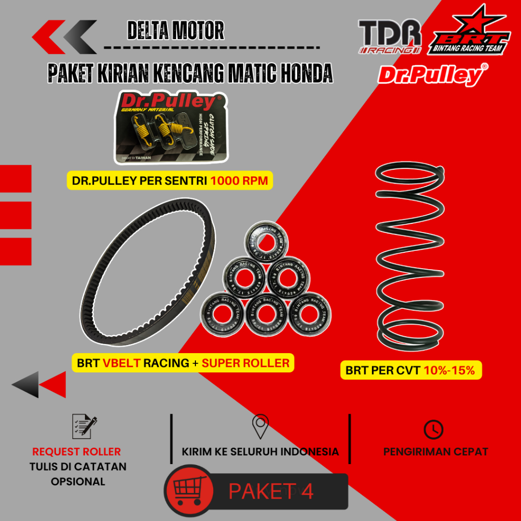 Jual Paket Upgrade Kirian Cvt Brt Vario Beat Fi Scoopy