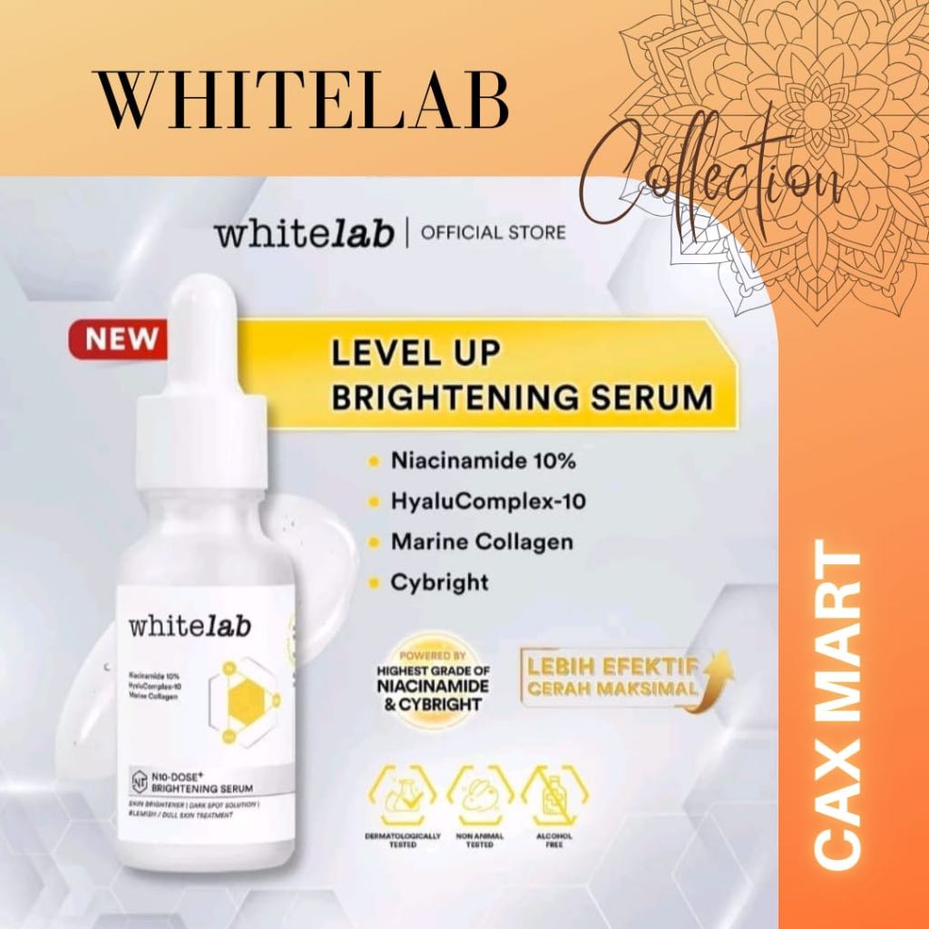 Jual WHITELAB Niacinamide 10% Intense Brightening Serum - Serum N10 ...