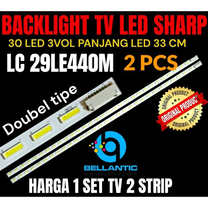 Jual BACKLIGHT TV LED SHARP 29 INCH LC 29LE440M BACKLIGHT TV LED SHARP ...