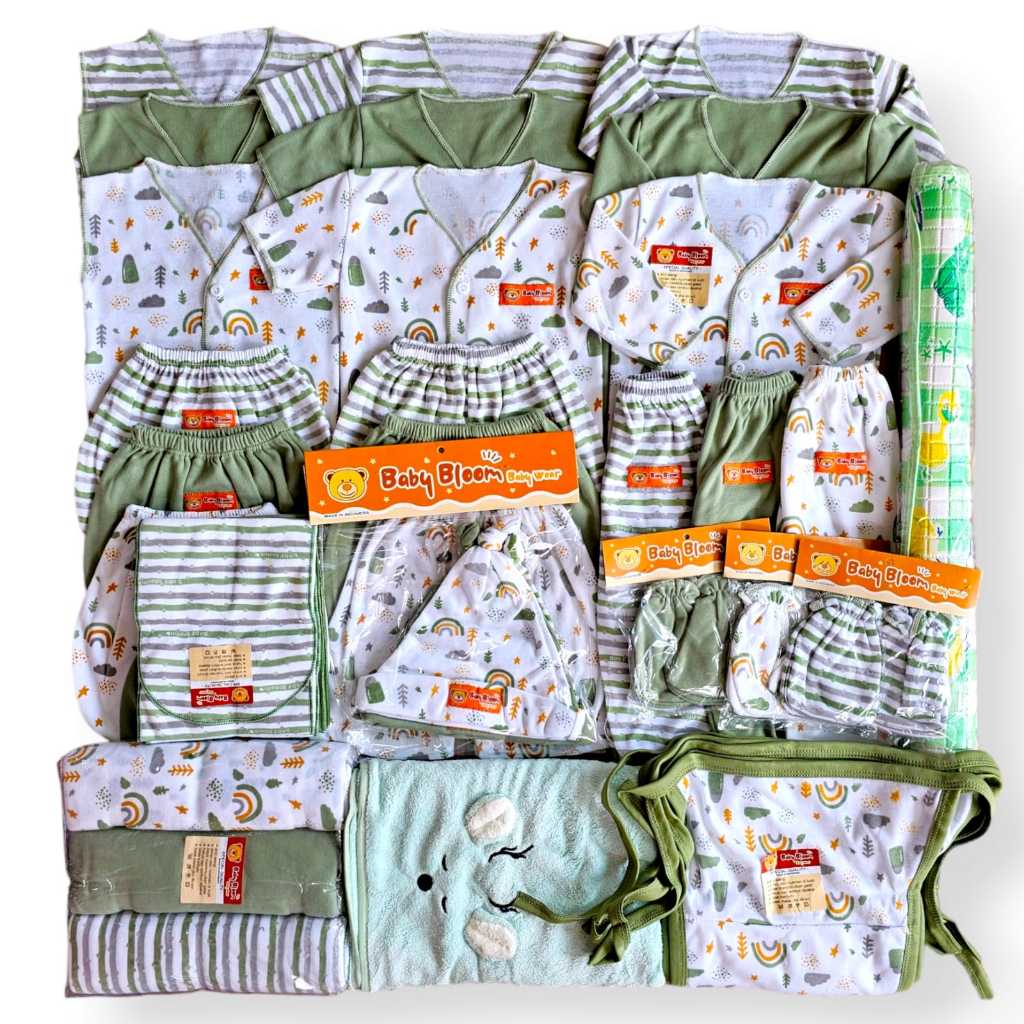Jual 50 Pcs Paket Hemat Terkomplit Baju Bayi Baru Lahir Paket Hemat ...