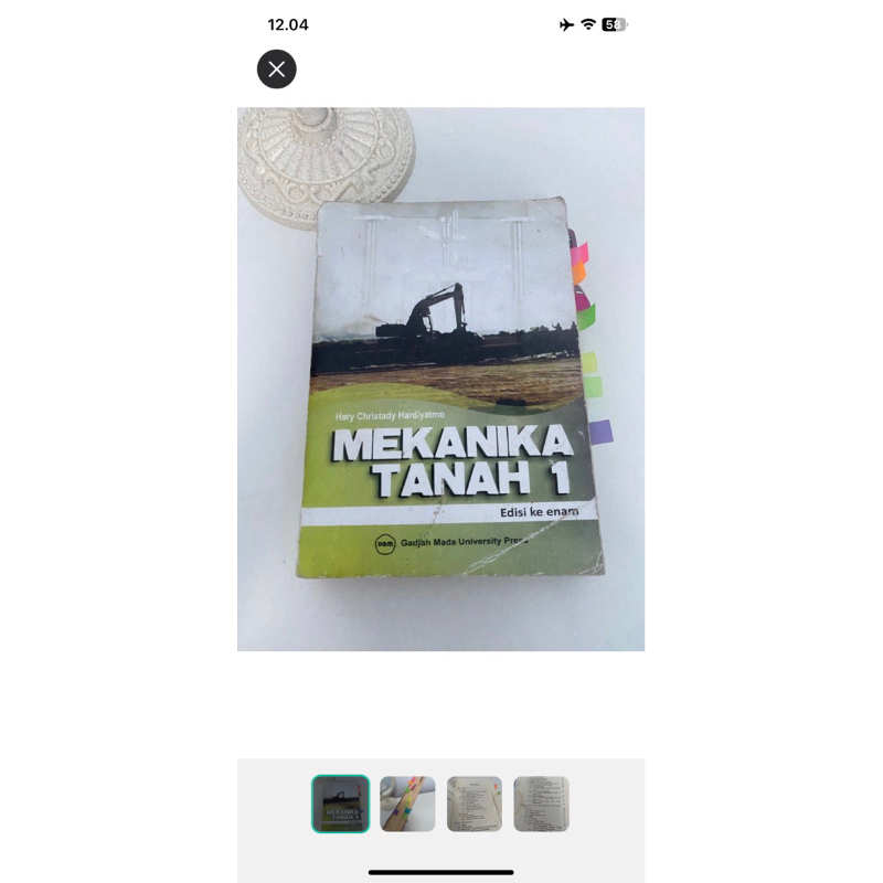 Jual Buku Mekanika Tanah Edisi Ke Enam Shopee Indonesia