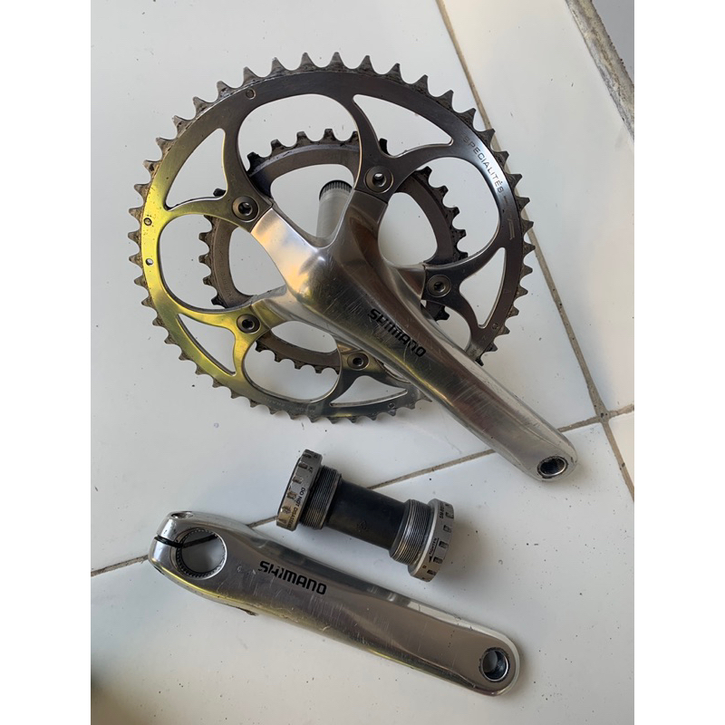 Jual Crank Shimano R700 Japan setara ultegra chainring specialites made ...