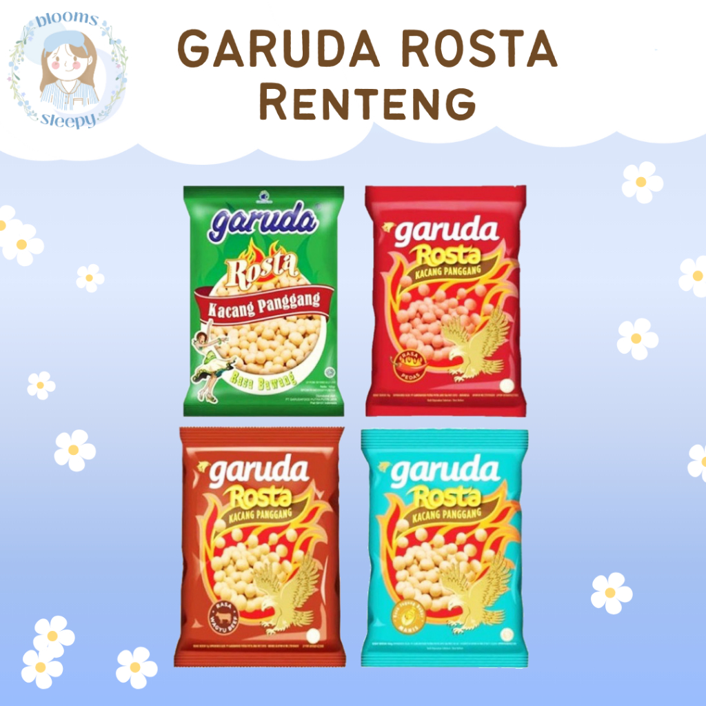 Jual GARUDA ROSTA KACANG PANGGANG 10X11 GR | Shopee Indonesia