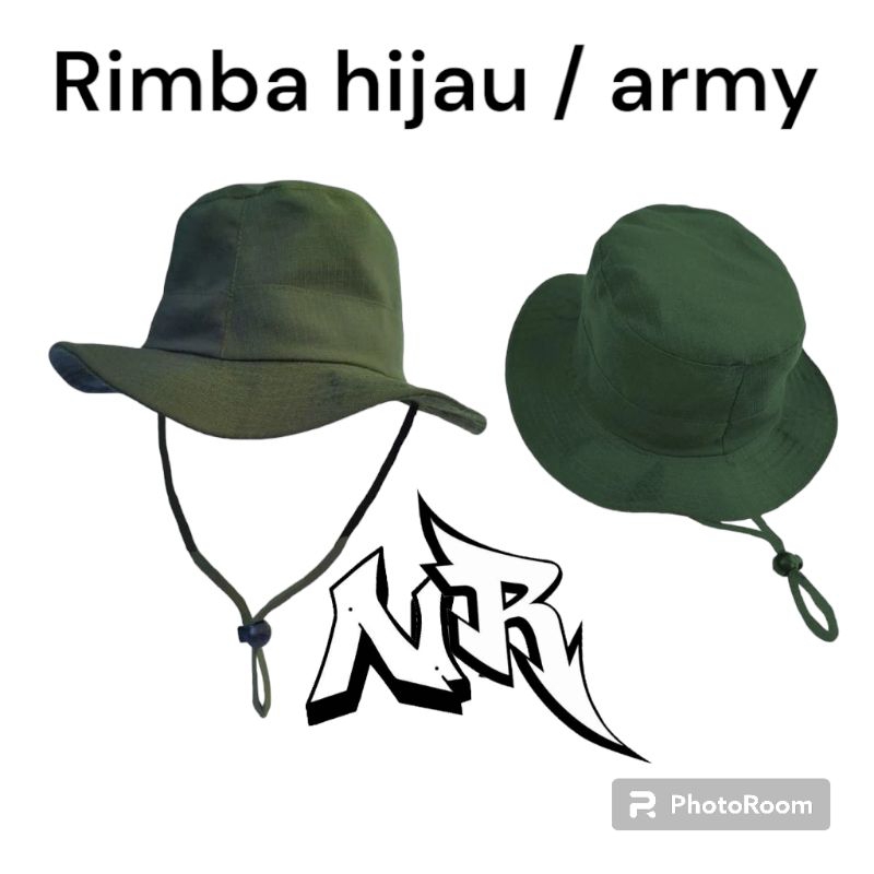 Jual topi rimba bahan ripstok / topi gunung / rimba hat / | Shopee ...
