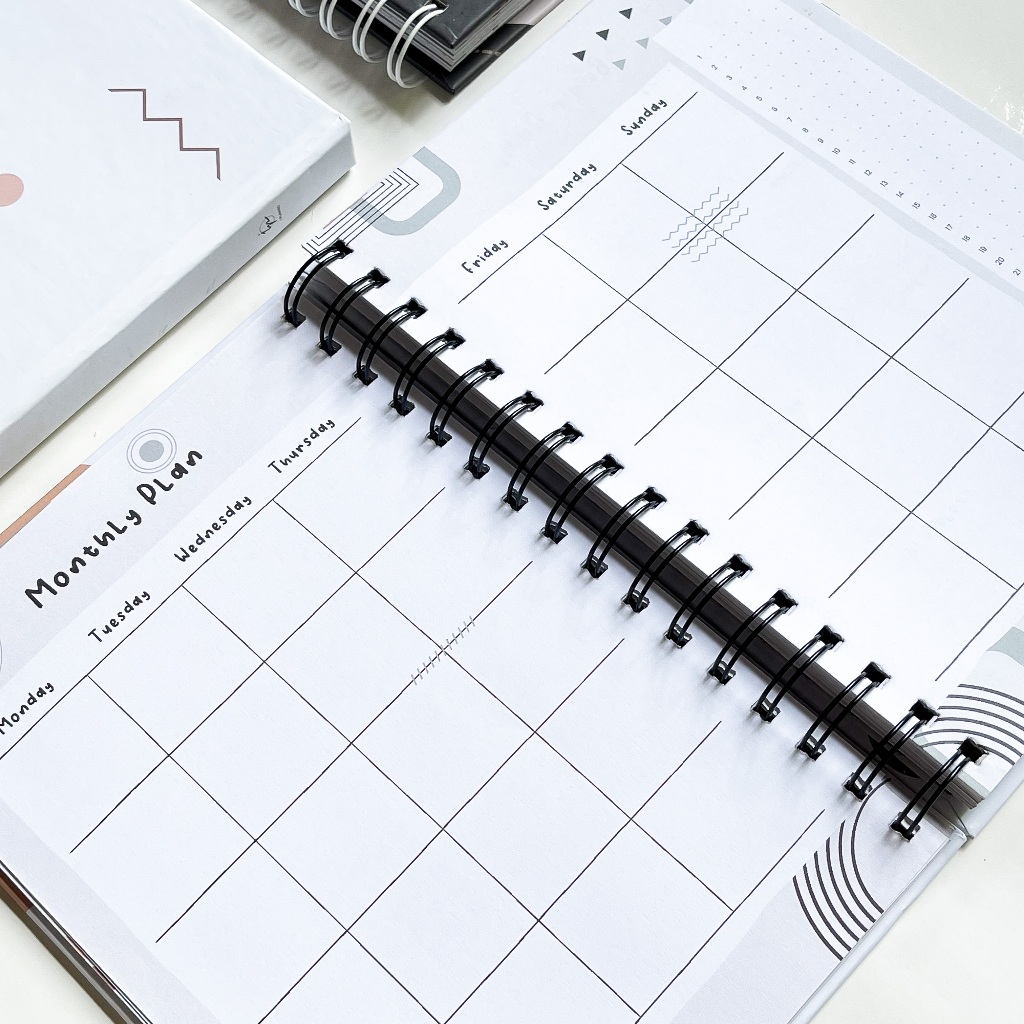Jual Custom Cover Planner Book 2024 2025 / Planner Undate /Weekly ...