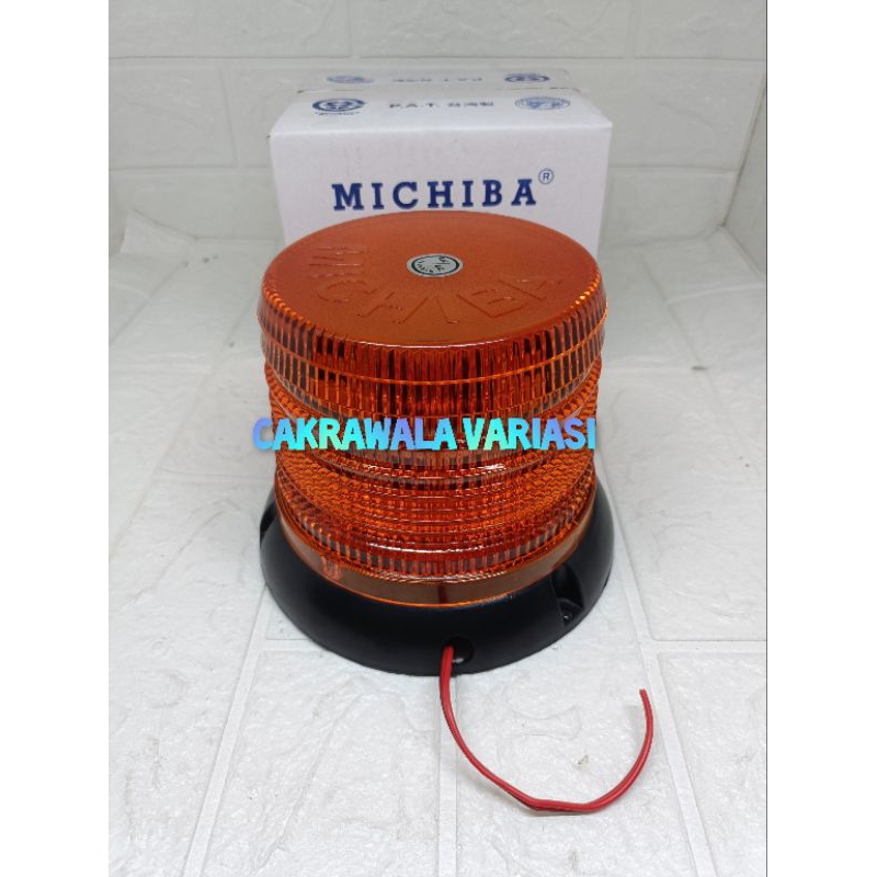 Jual LAMPU LED ROTARI ORANGE 12-24 VOLT (13cm) | Shopee Indonesia