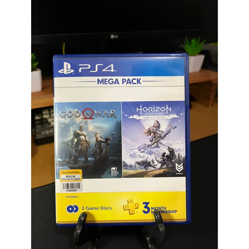 Jual BD PS4 Mega Pack God of War + Horizon Zero Dawn Complete Edition ...