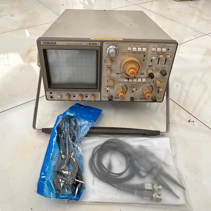 Jual Oscilloscope Kikusui Cos5100 100MHz 3 Channel Made in Japan