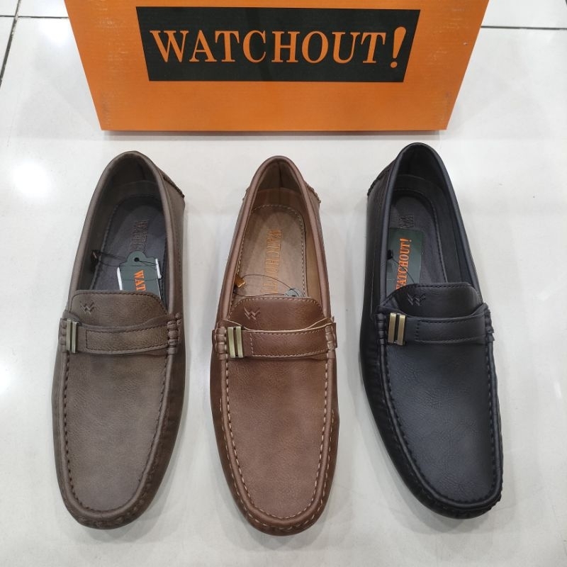 Jual Mocasin Sepatu Pria WATCHOUT | Shopee Indonesia