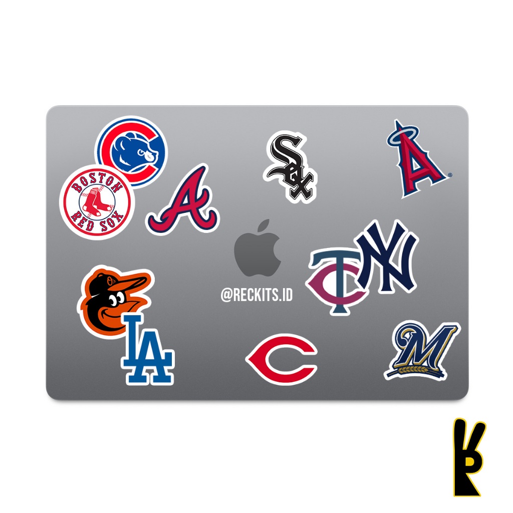 Jual MLB Sticker Pack 35Pcs | Stiker Laptop Helm Instrumen Koper ...