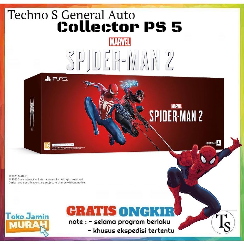 Jual Collector Edition Ps5 Marvel Spiderman 2 Spider Man 2 Shopee