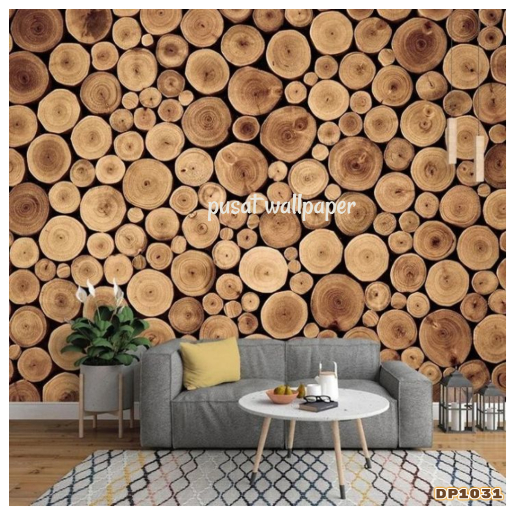 Jual Wallpaper sticker Dinding Uk 45cm X 4m-5m Motif Coklat Potongan ...