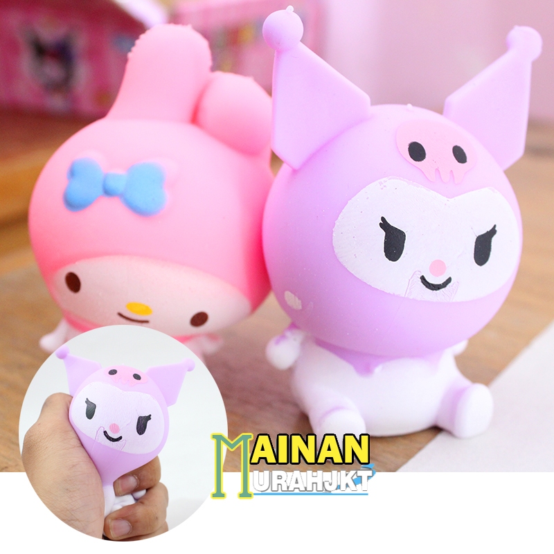 Jual FIGUREANS MAINAN ANAK MURAH SQUISHY KUROMI SANRIO HELLO KITTY SE ...