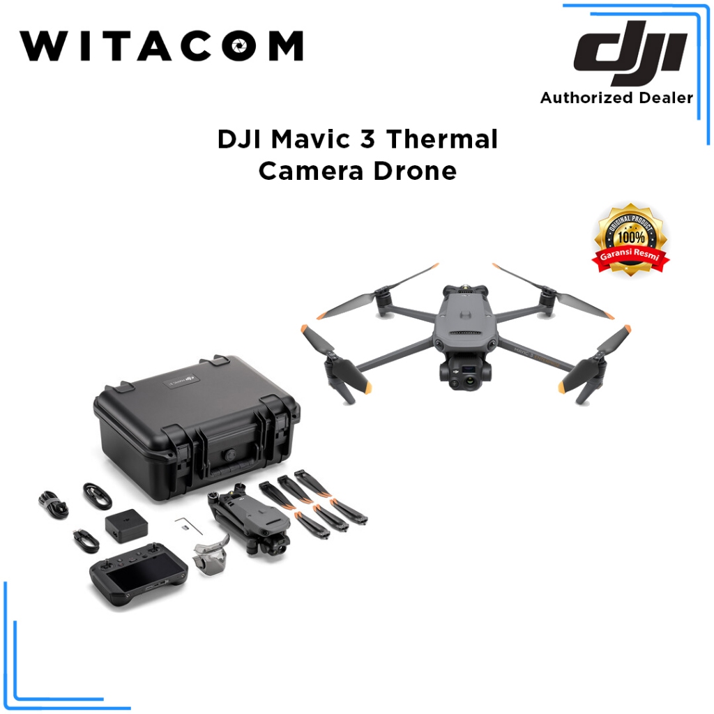 Jual DJI Mavic 3 Thermal DJI Mavic 3T Drone Kamera Garansi Resmi ...