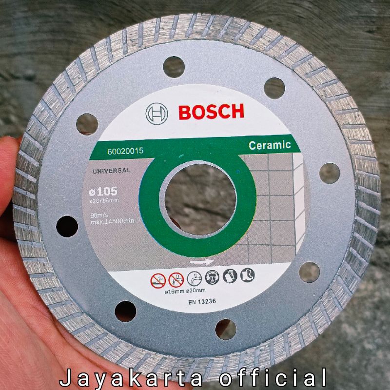 Jual BOSCH Mata gerinda potong keramik granit 4 inch / 105mm Mata ...
