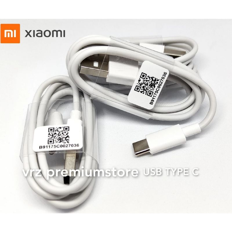 Kabel Data Charger Original Xiaomi USB Type C Redmi Note Pro Fast  Charging Cable Casan