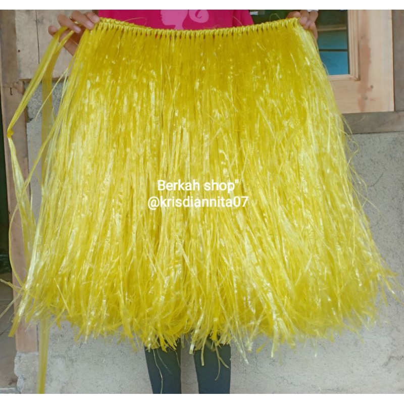 Jual ROK rumbai tali rafia berbagai macam warna tersedia 3 ukuran ...