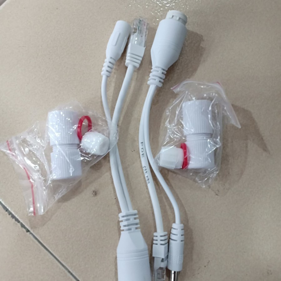 Jual Kabel Poe Splitter + Kabel Poe Injector, SEPASANG dgn Cover ...
