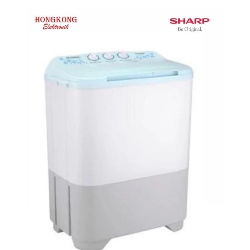 Jual Mesin Cuci Sharp EST-70MW Mesin Cuci Sharp 2 Tabung / Twin Tub ...