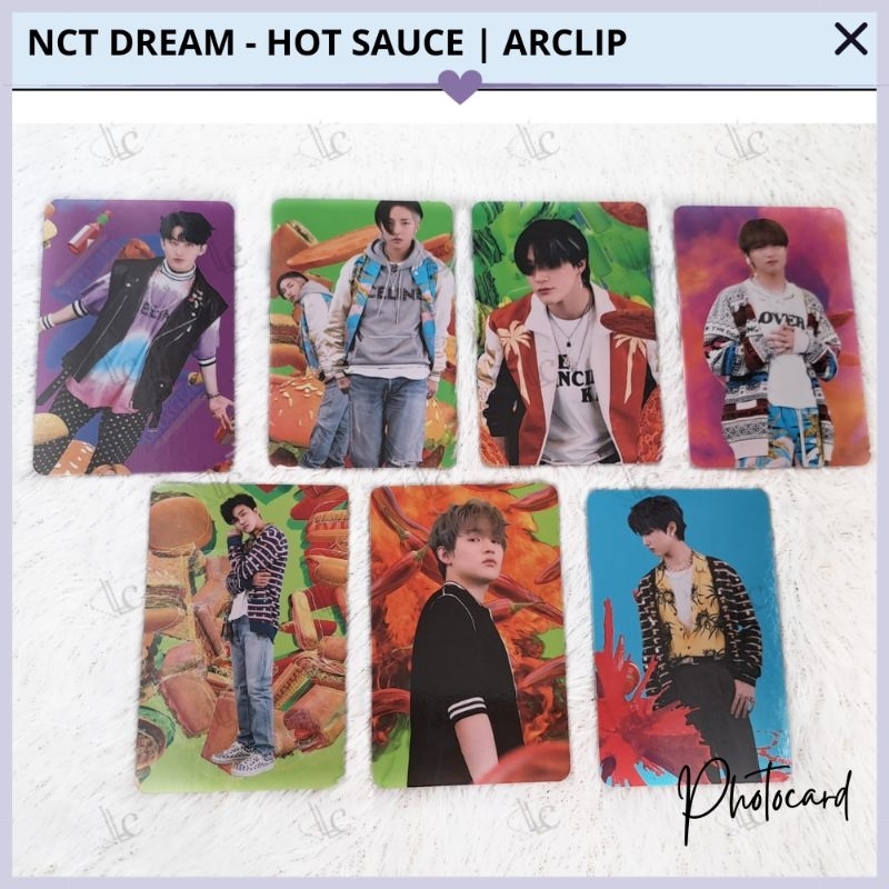 NCT DREAM Hot Sauce Mark Official Photo card PC Crazy