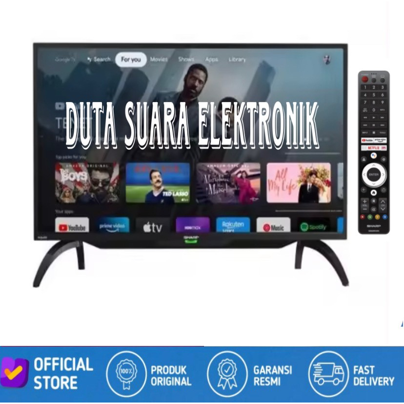 Jual Led Tv Sharp Inch T C Eg I Full Hd Google Tv Garansi Resmi