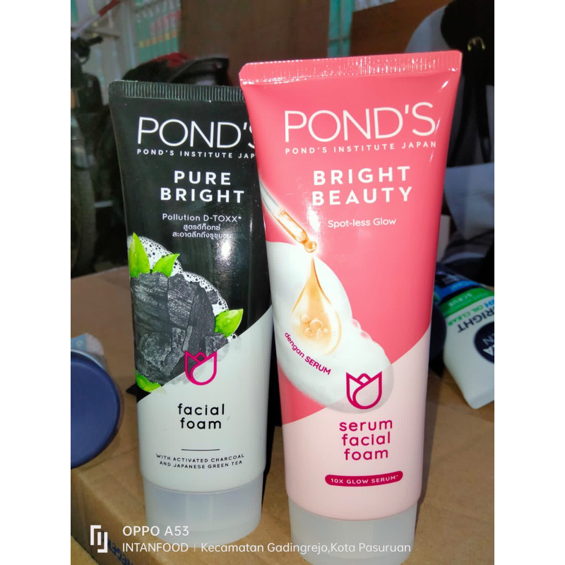 Jual Ponds Facial Wash 100hgr Shopee Indonesia