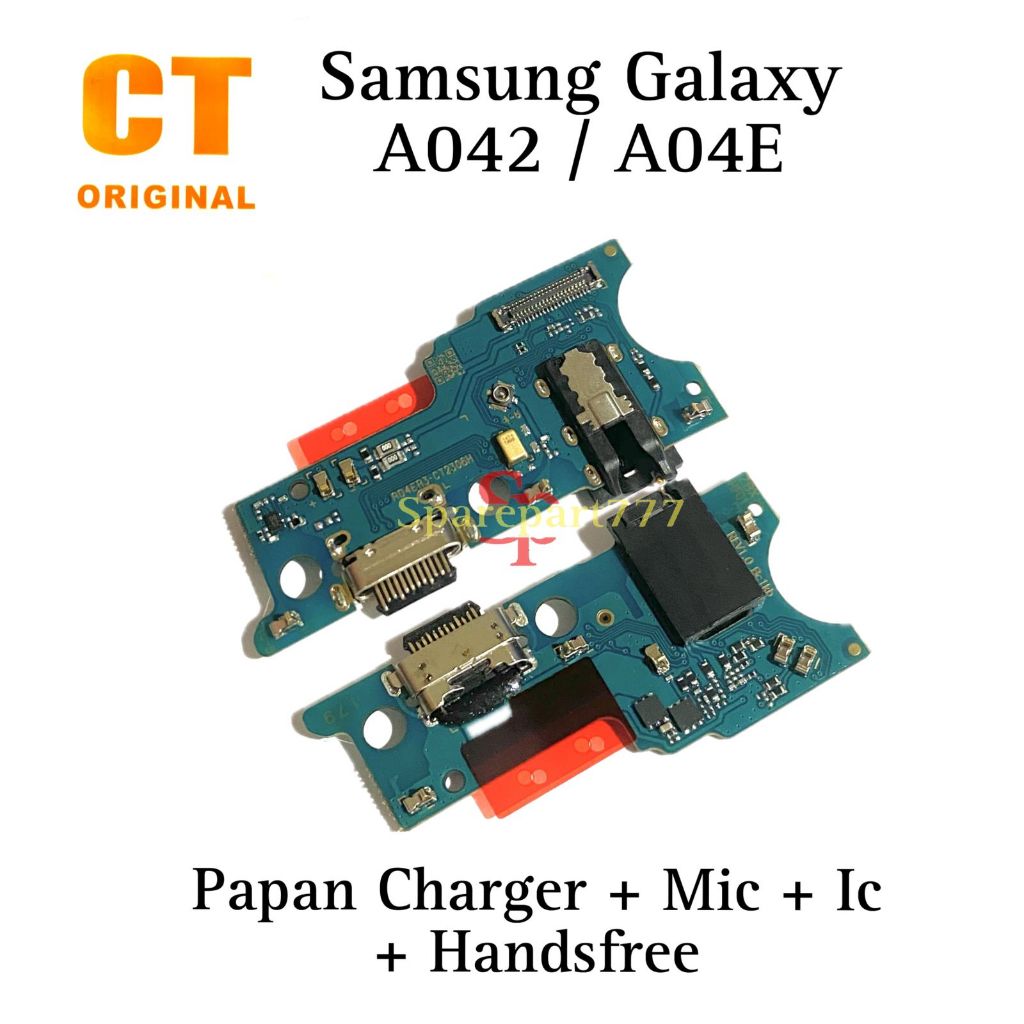 Jual Original Ct Ada Ic Papan Pcb Konektor Charger Mic Handsfee Samsung Galaxy A042 A04e 7826