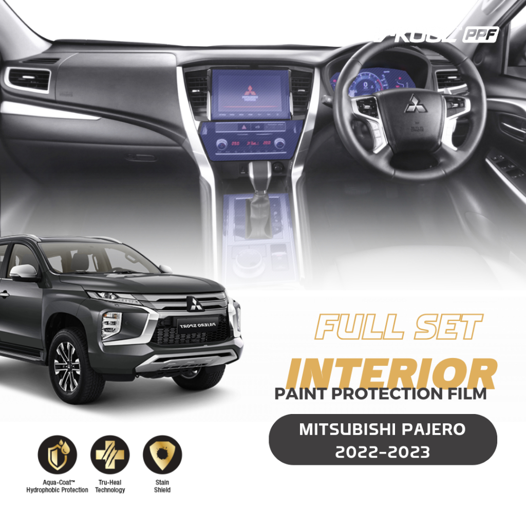 Jual V-KOOL PPF Interior Protector Mitsubishi Pajero Sport 2023 - Full ...