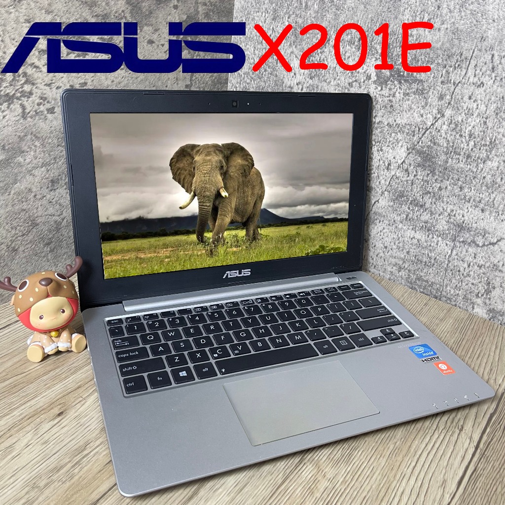 ASUS second laptop X201E celeron RAM 4GB SSD 128/256GB HDD 320GB  Peningkatan baru laptop Buku kantor bisnis IPS， US Keybroad，backlightbekas