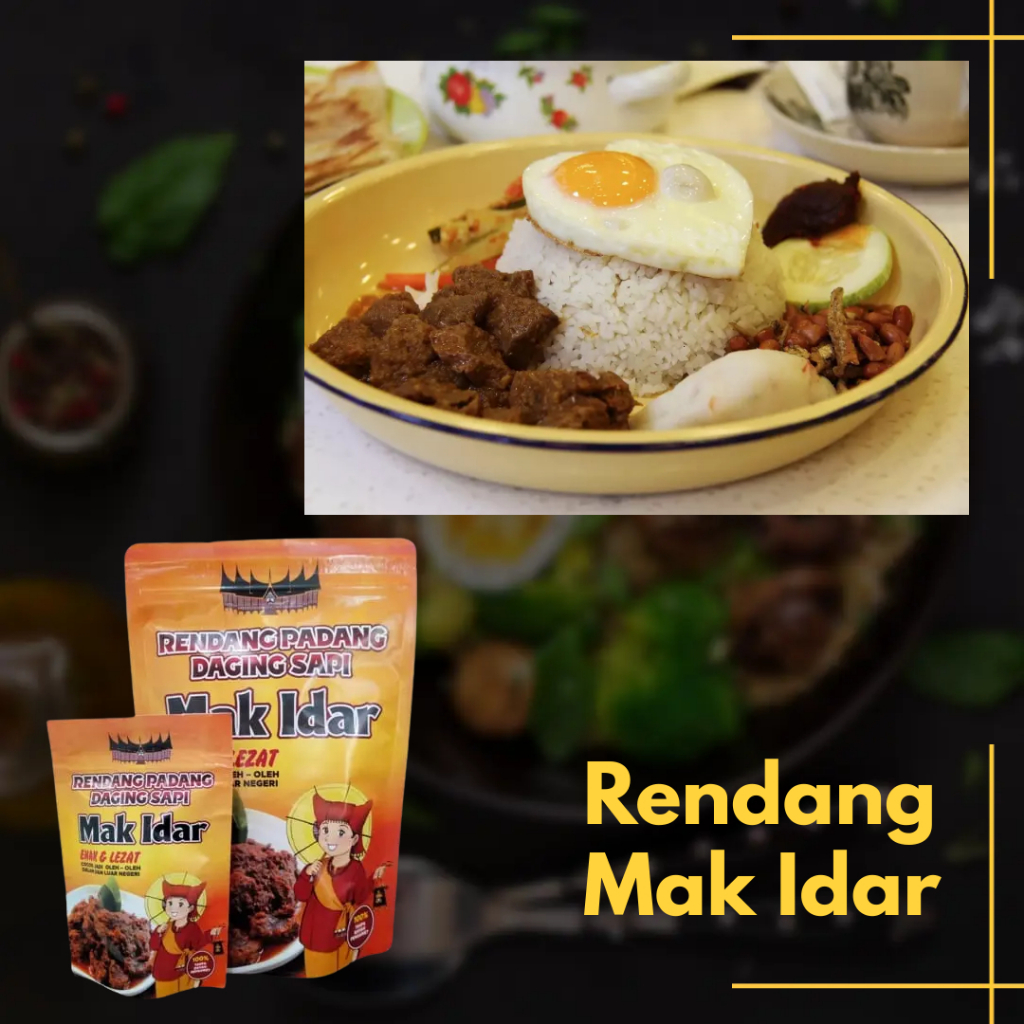 Jual Rendang Daging Sapi Khas Pariaman 135g Mak Idar Shopee Indonesia