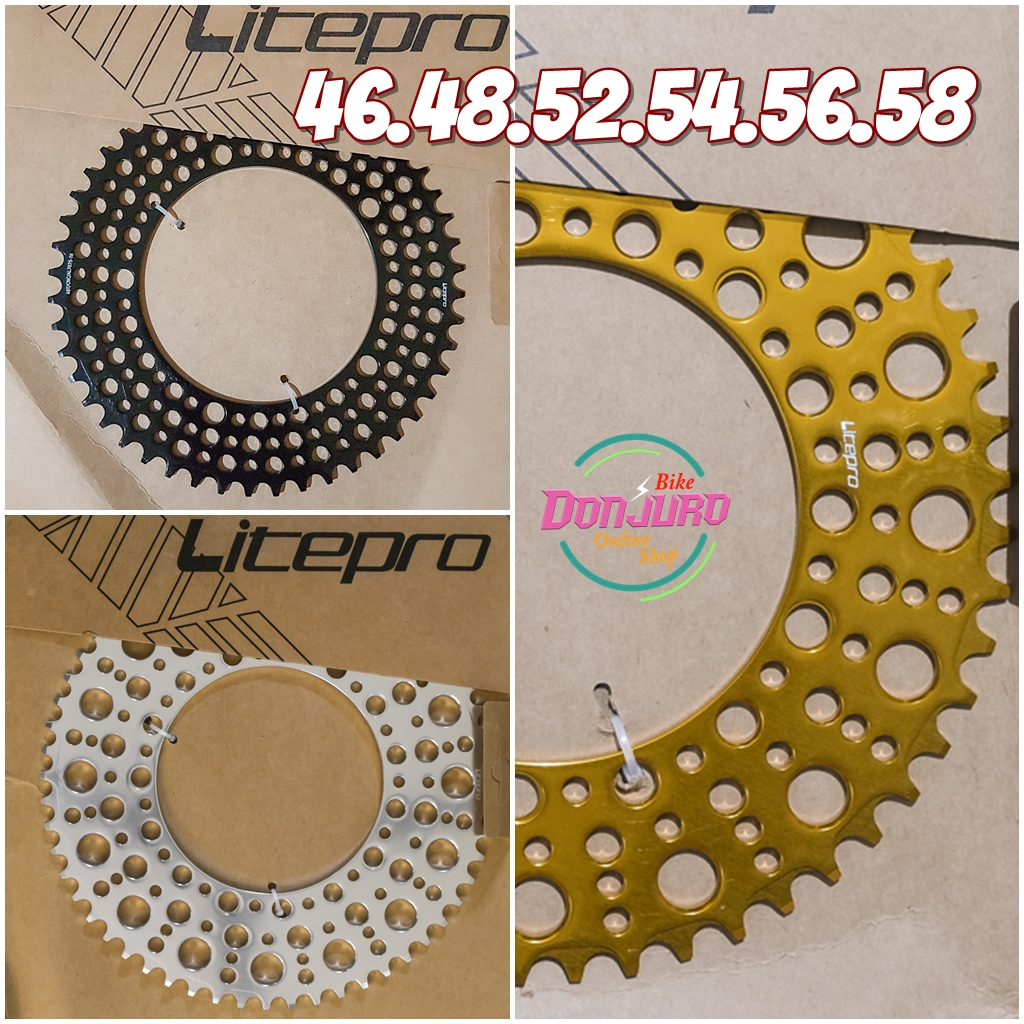 Jual Litepro Bubble Chainring Bcd Narrow Wide Shopee Indonesia