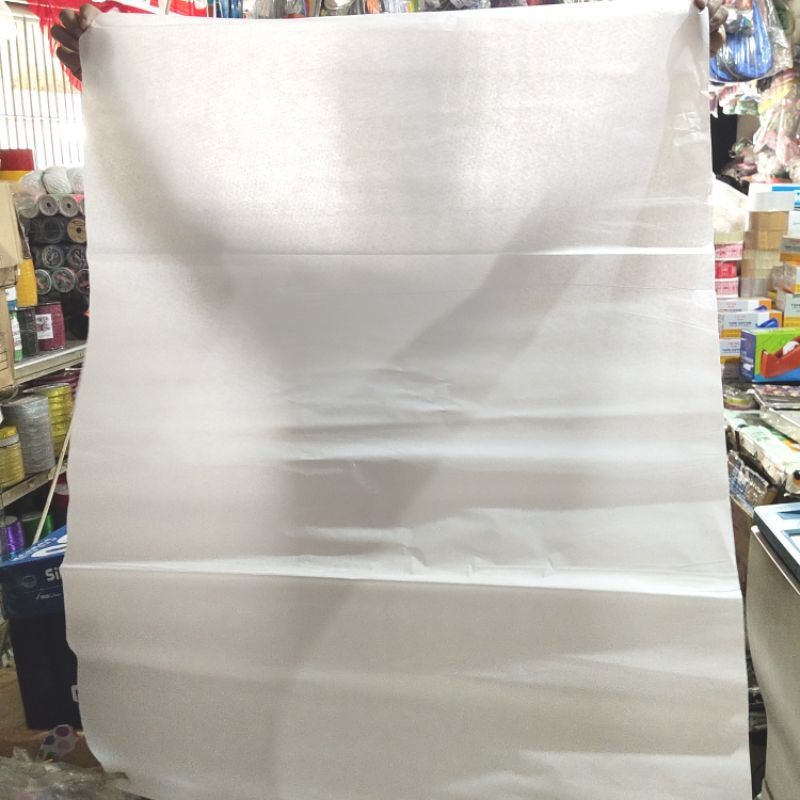 Jual baking paper kertas roti kertas minyak 75 x 100 cm | Shopee Indonesia